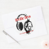 シールに名前を付ける ラウンドシール (封筒)