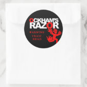 シールに名前を付ける ラウンドシール (バッグ)