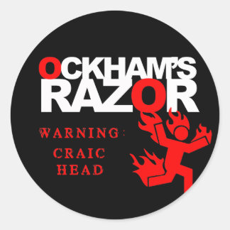 シールに名前を付ける ラウンドシール