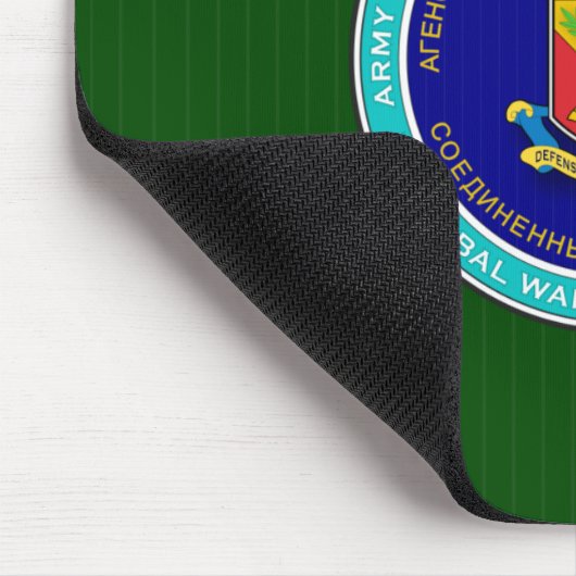 シールのイメージの防衛語学研究所の記章 マウスパッド (コーナー)