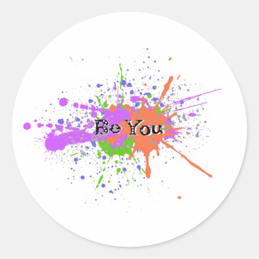 シールのシート ラウンドシール (正面)