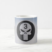 シールのチーム3 コーヒーマグカップ (中央)