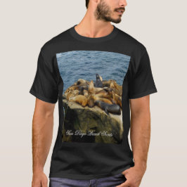 シールのロックLa Jolla Tシャツ