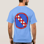 シールのワイシャツBohemond Iの紋章付き外衣 Tシャツ (裏面)