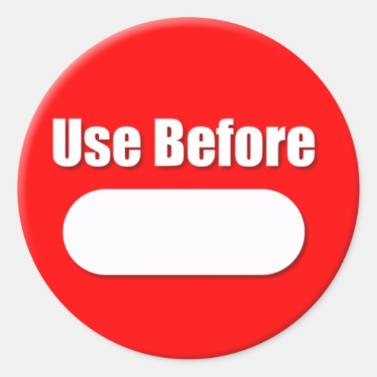 シールの前に使用(小) ラウンドシール (正面)