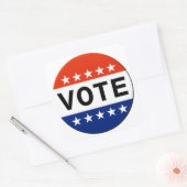 シールの投票 スクエアシール (封筒)