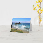 シールの石のオレゴンカードの夏 カード (黄色い花)