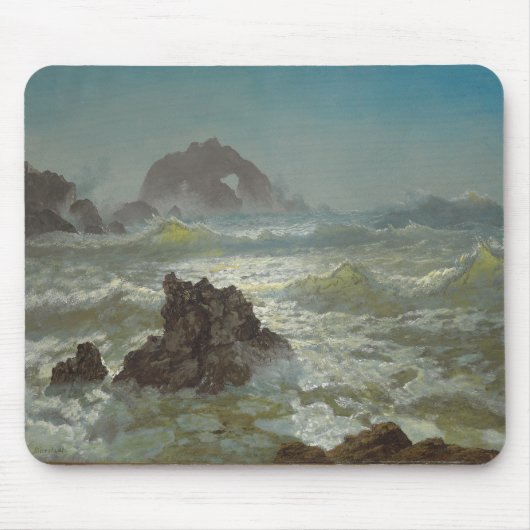 シールの石、カリフォルニア、c.1872 マウスパッド (正面)