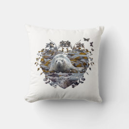 シールの野性生物動物のクッション クッション