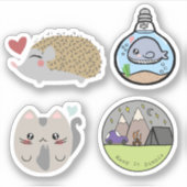 シールをパックする シール (正面)