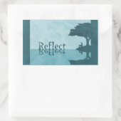 シールを反映する 長方形シール (バッグ)