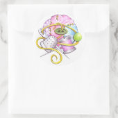 シールを縫う ラウンドシール (バッグ)