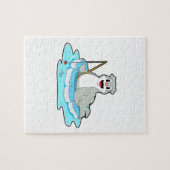 シールアットシール魚釣りロッドと魚釣り ジグソーパズル (横)