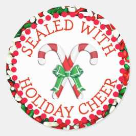 シールウィズホリデーズ応援ホリデーズシール ラウンドシール