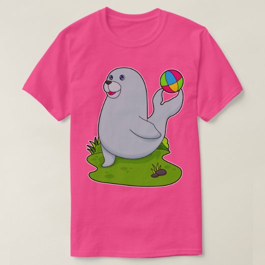 シールウォーターポロ Tシャツ (デザイン正面)