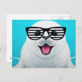 シールサングラス ポストカード (正面/裏面)