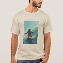 シールサーファーTシャツ
