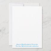 シールザディール子供の誕生日 招待状 (裏面)