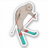 シールスキーヤースキー シール (正面)