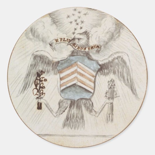 シールスケ大統領のッチのアーカイブ ラウンドシール (正面)