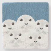 シールストーンコースター ストーンコースター (正面)