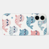 🐾シールスナグルズ | かわいいパステルフォンケース💙💗 Case-Mate iPhoneケース (裏面 (横))
