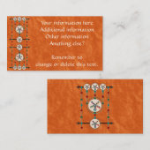 シールズカスタムビジネスカード 名刺 (正面/裏面)