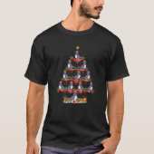 シールズシーアニマルクリスマスツリー照明シールズクリスマ Tシャツ (正面)