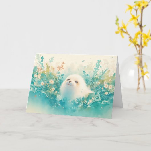 シールズ海草原 カード (黄色い花)