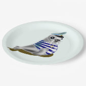 シールセーラーおもしろい紙プレート – カスタマイズ可能 ペーパープレート (アングル)