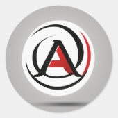 シールデザイン ラウンドシール (正面)