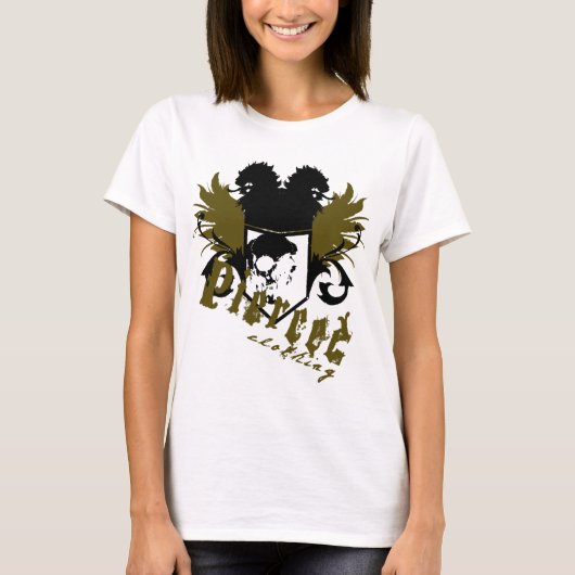 シールドと天使 Tシャツ (正面)