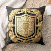 シールドエレガント付き金華美印 クッション (ブランケット)