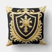 シールドエレガント付き金華美印 クッション (裏面)