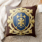シールドエレガント付き金華美印 クッション (ブランケット)