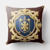 シールドエレガント付き金華美印 クッション (裏面)