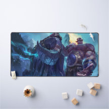 シールドベアラーゲーミングデスクマット | 戦車チャンピオン