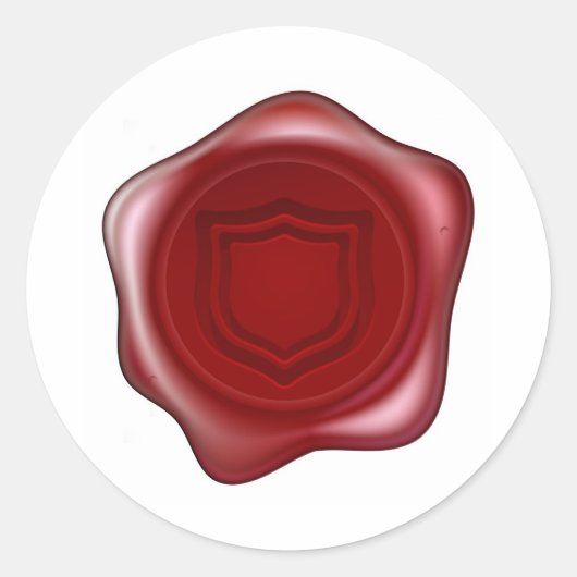 シールドワックスシール ラウンドシール (正面)