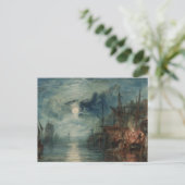 シールド、J.M.W.ターナーによって川Tyne上 ポストカード (スタンド正面)