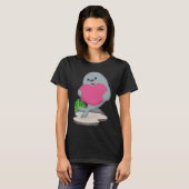 シールハート Tシャツ (正面フル)