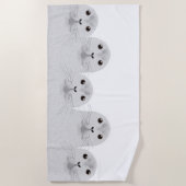 シールビーチタオル ビーチタオル (正面)