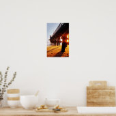 シールビーチピア06プリント ポスター (キッチン)