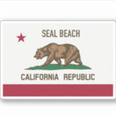 シールビーチCA シール (正面)