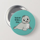 シールボタンでシールキス 缶バッジ (正面&裏面)