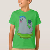 シールボーリングボーリング Tシャツ (正面)