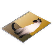 シールポイントシャメネコ ノートブック (左側)