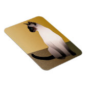 シールポイントシャメネコ マグネット (右側)