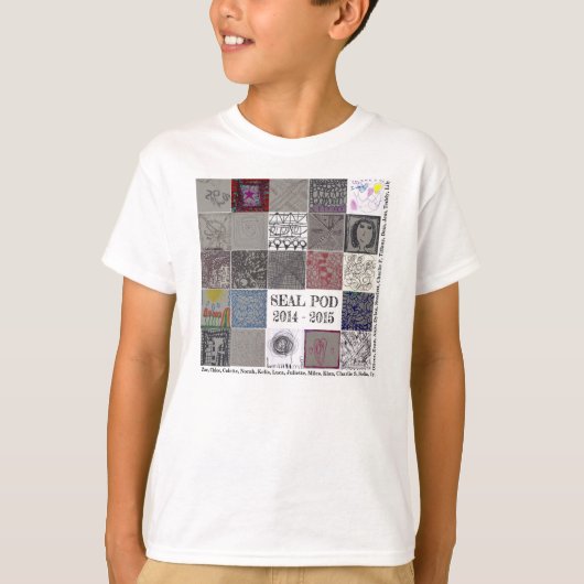 シールポッド2014-2015 #1 Tシャツ (正面)