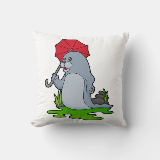 シールレイン傘 クッション (正面)