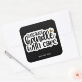 シール付き手作り気にハンドル スクエアシール (封筒)